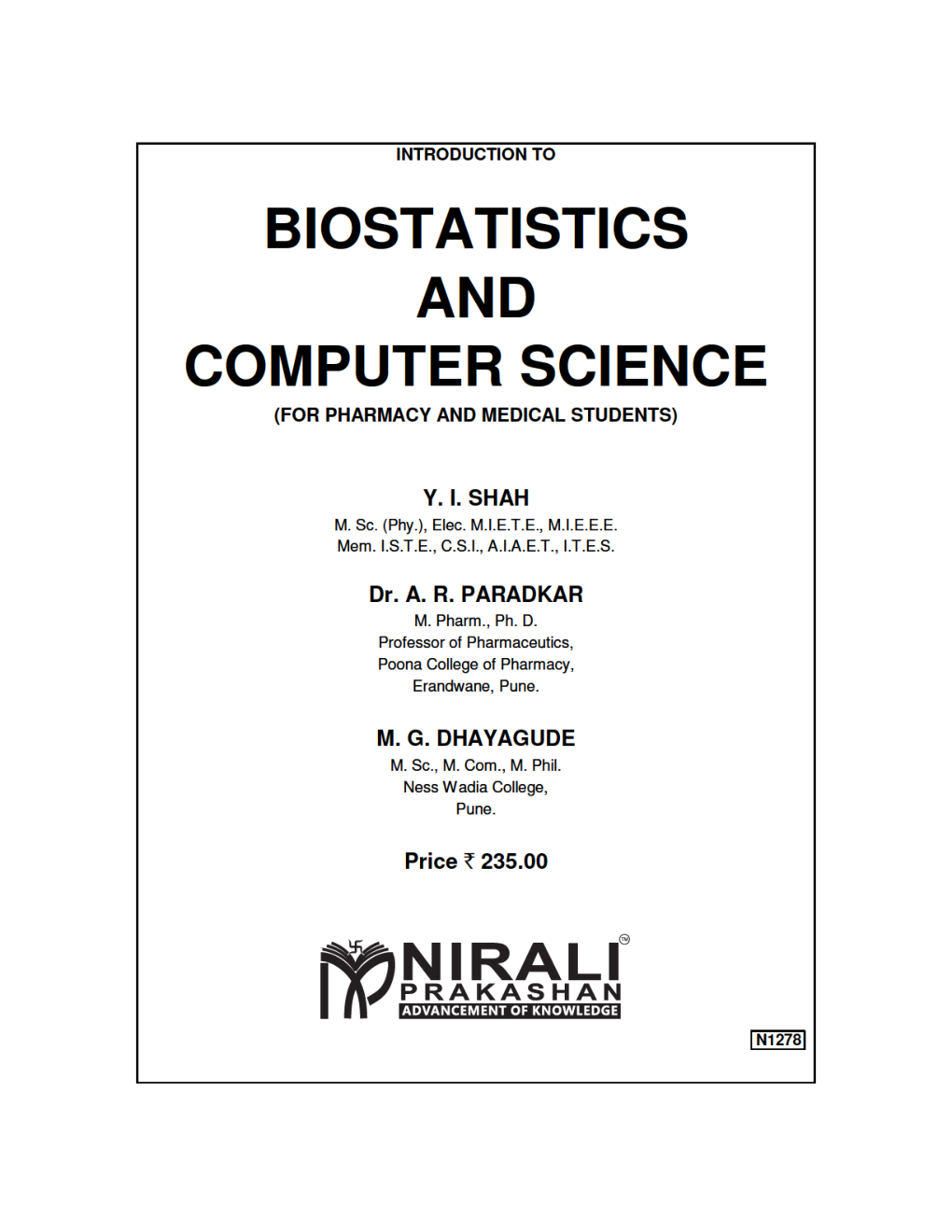 Biostatistics And Computer Science - Page 2