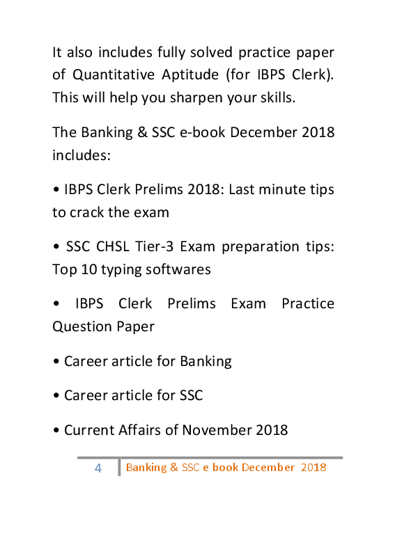 Banking & SSC December 2018 E-Book - Page 5