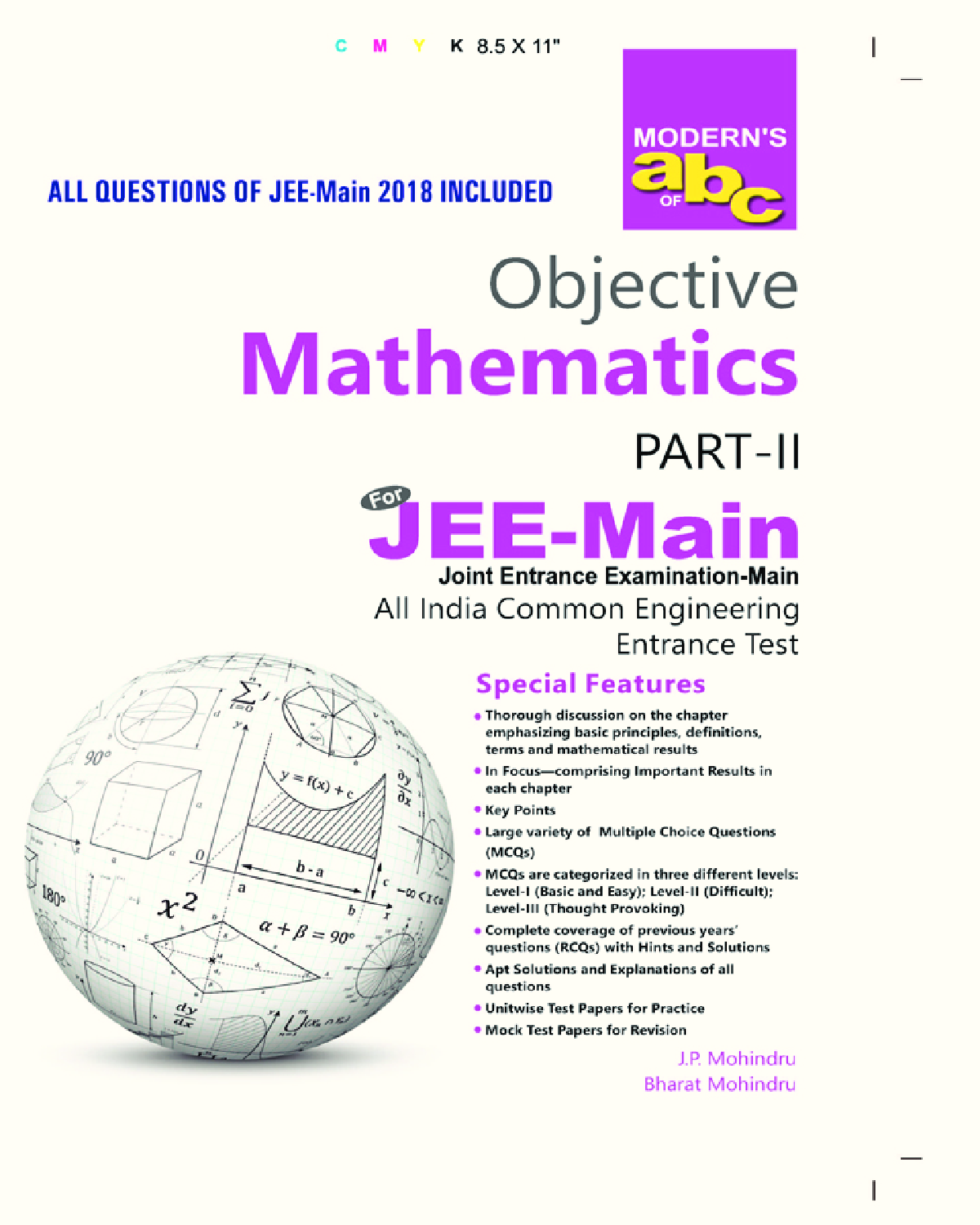 Modern ABC Of Objective Mathematics Part-II (JEE-Main) For 2019 - Page 1
