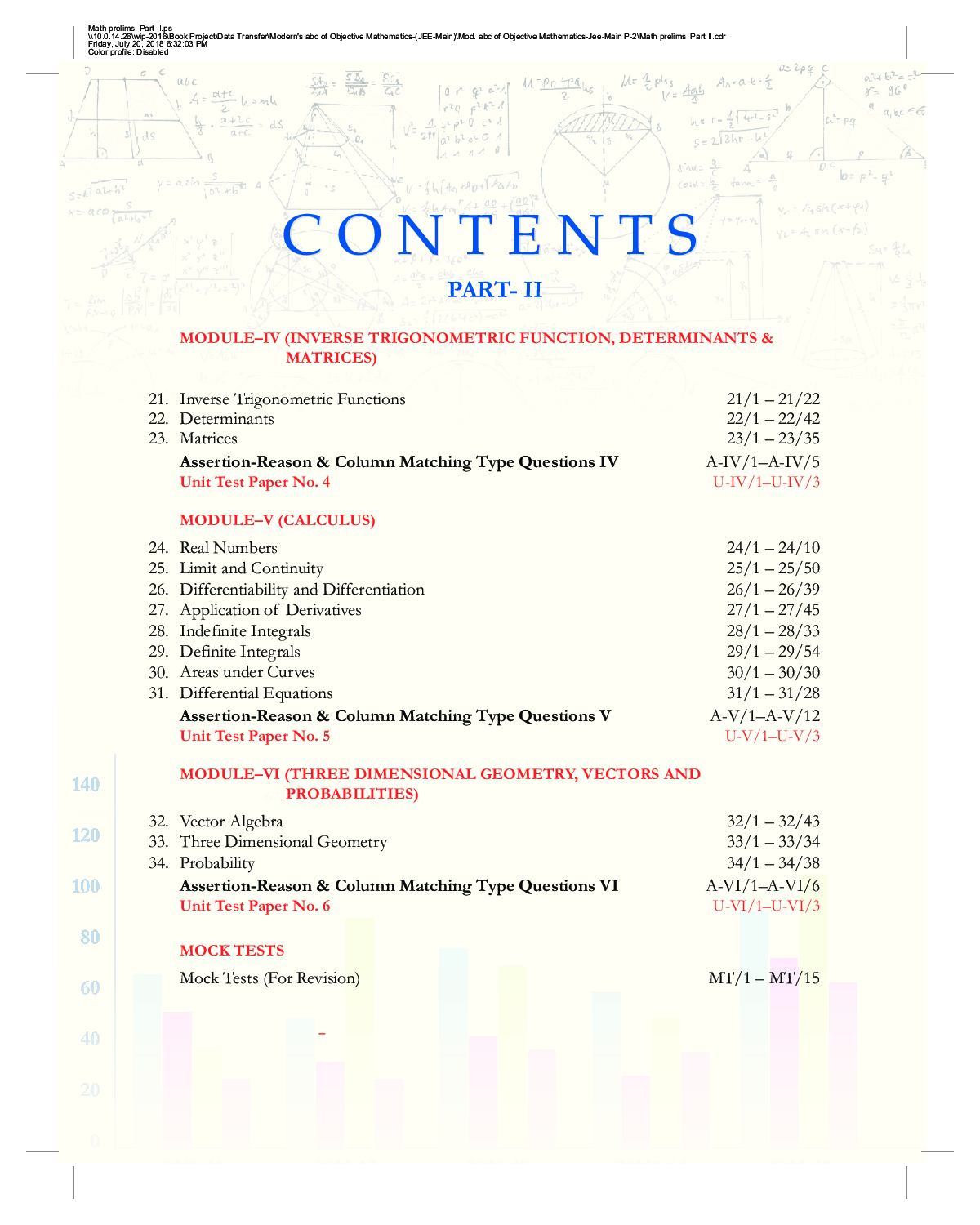 Modern ABC Of Objective Mathematics Part-II (JEE-Main) For 2019 - Page 4