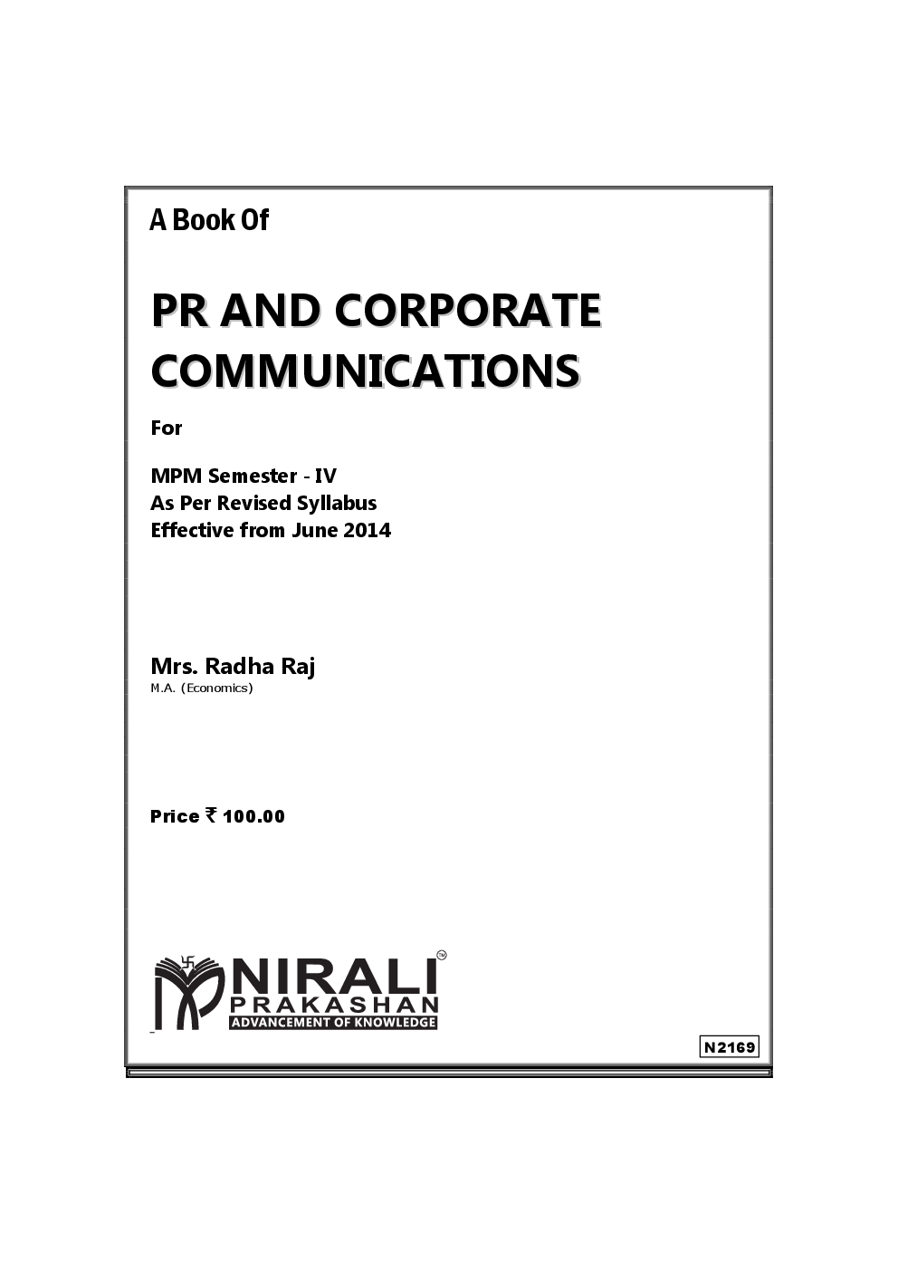 PR And Corporate Communications - Page 2