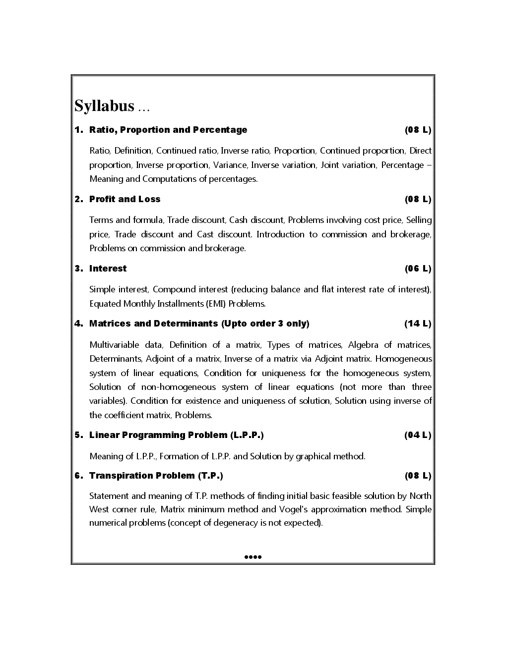 Business Mathematics - Page 5