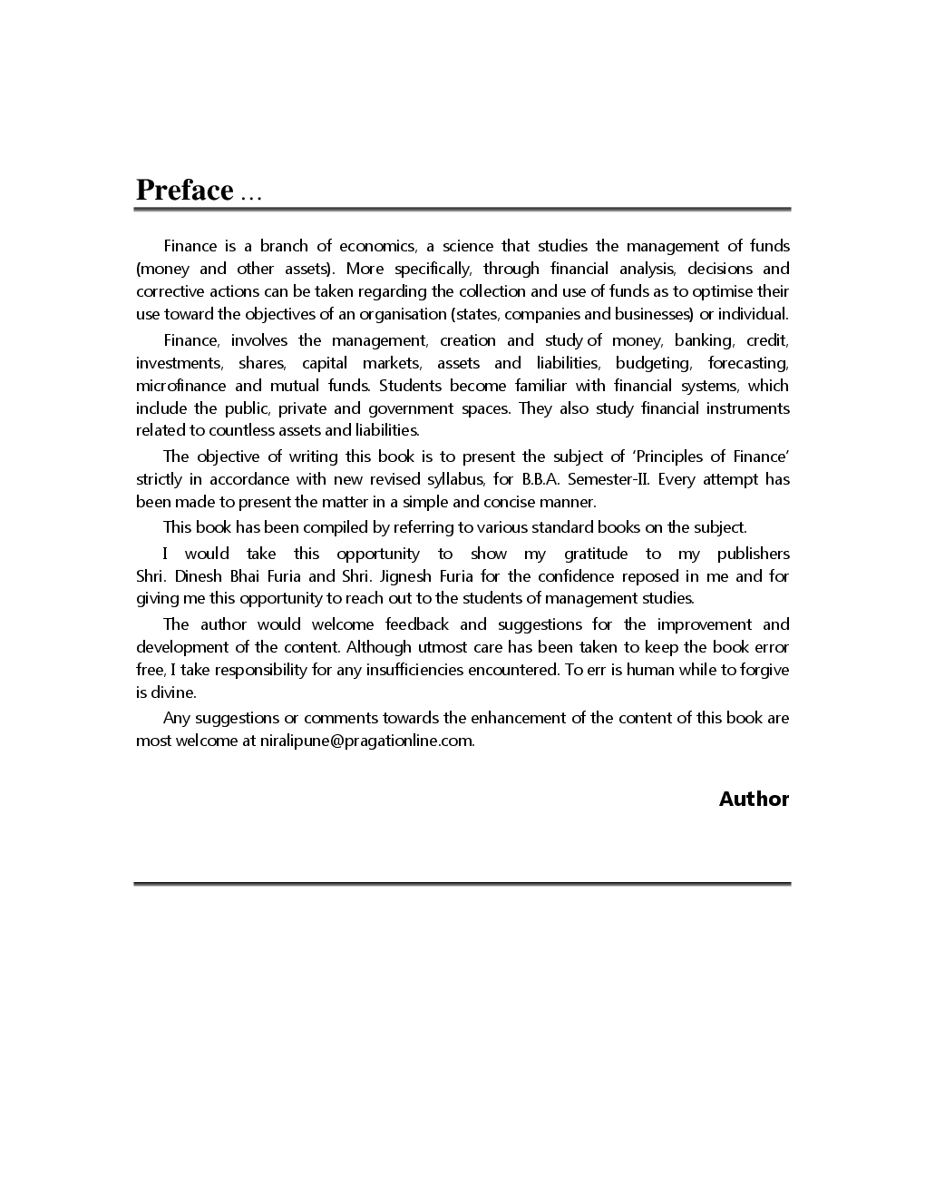 Principles Of Finance - Page 4