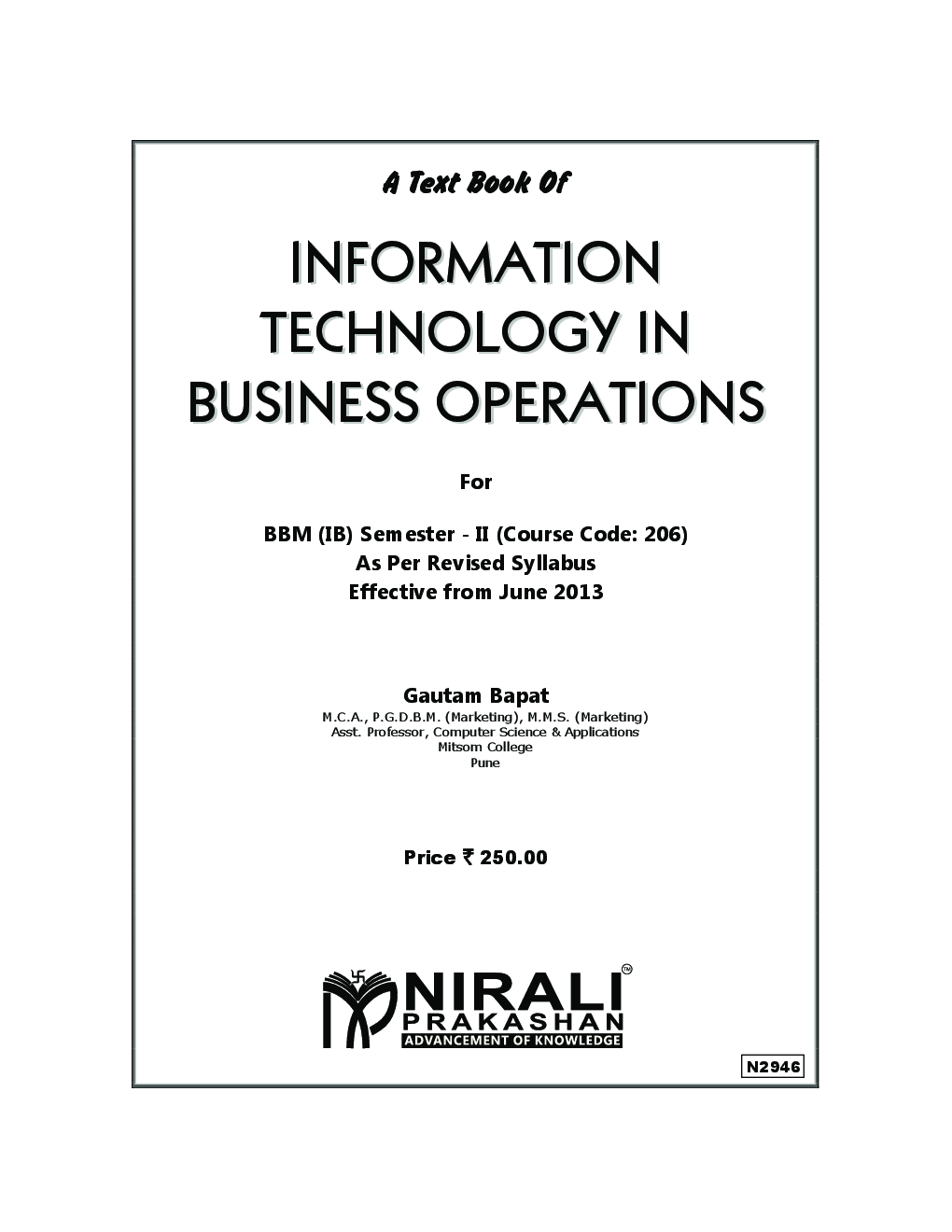 Information Technology In Business Operations - Page 2