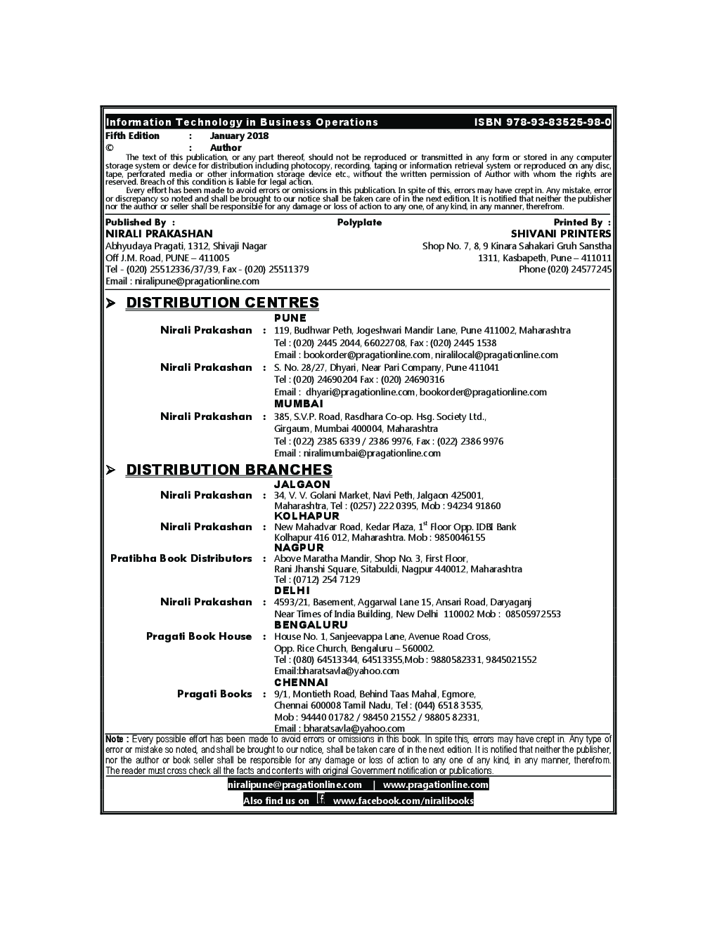 Information Technology In Business Operations - Page 3