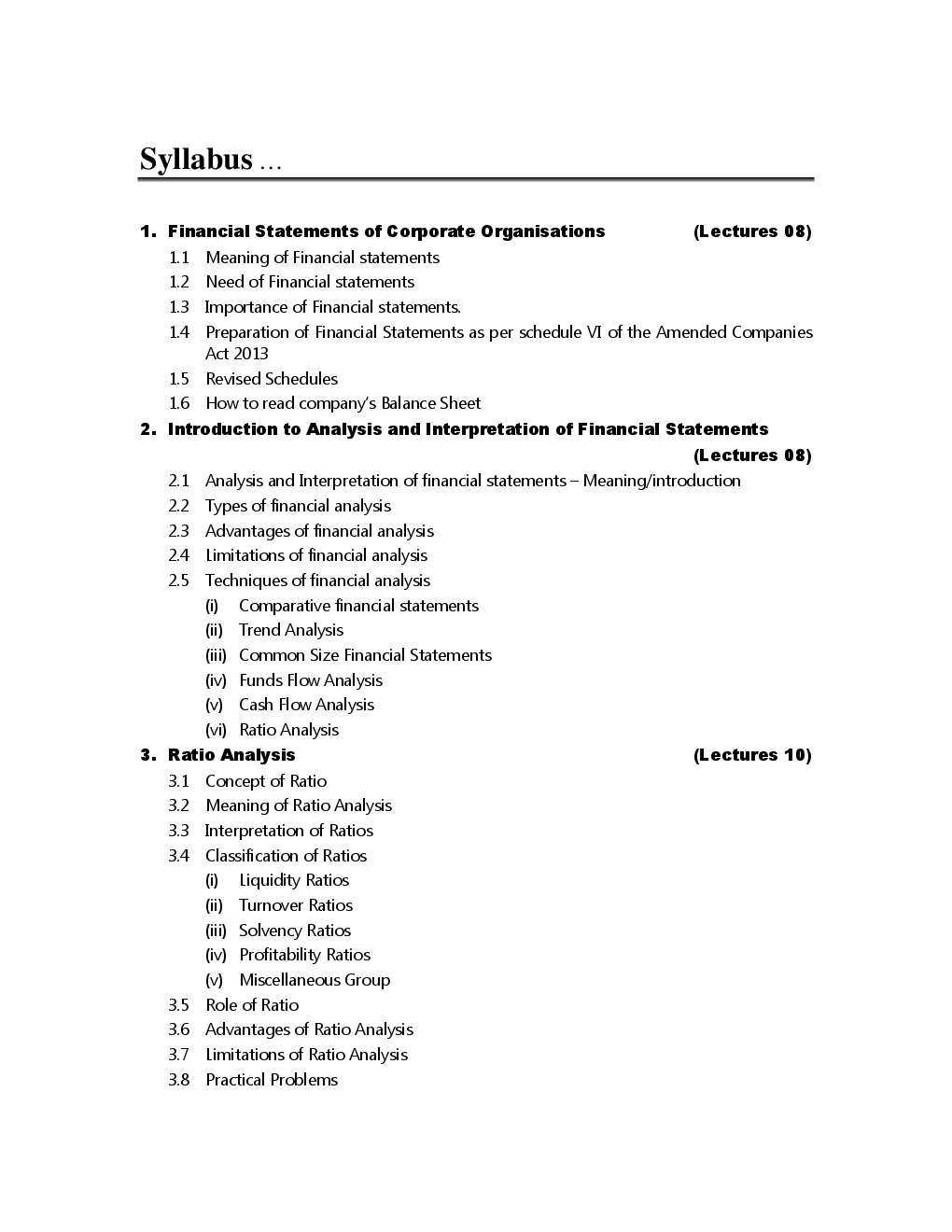 Analysis Of Financial Statements - Page 5