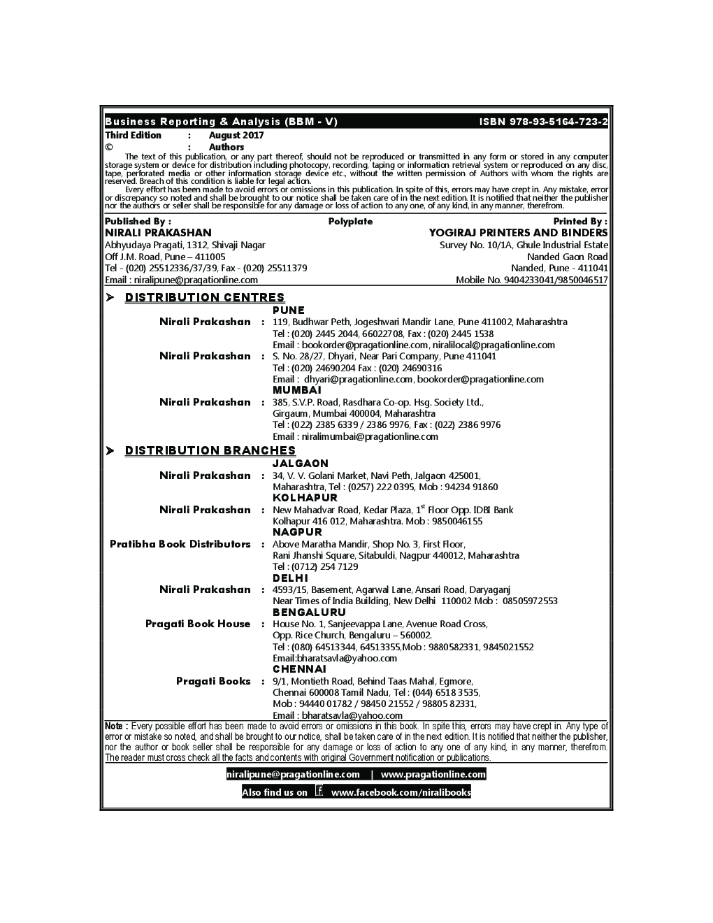 Business Reporting And Analysis - Page 3