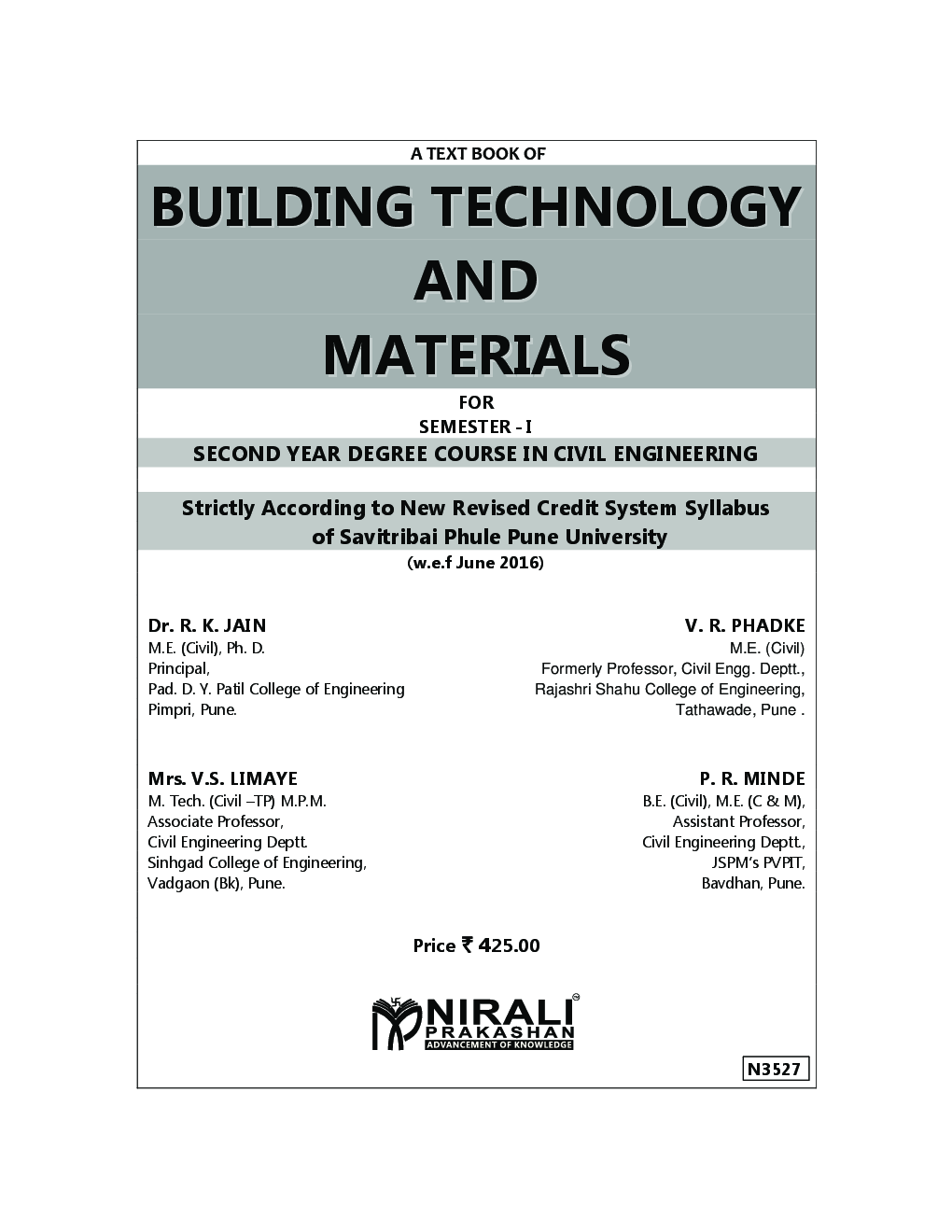 A Text Book of Building Technology And Materials - Page 2