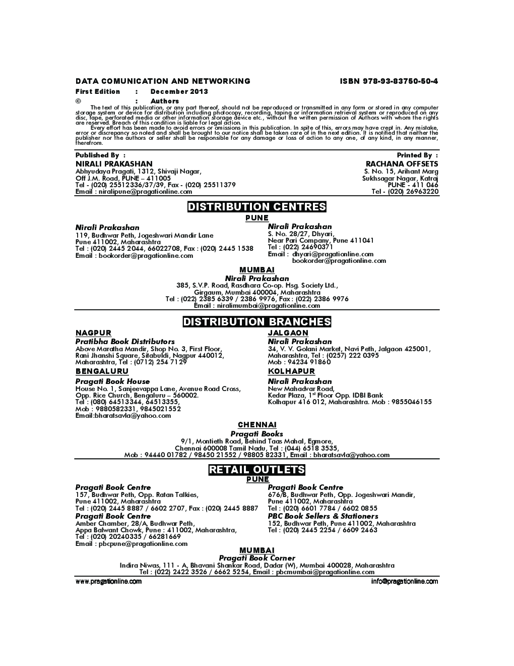 Data Communication And Networking - Page 3