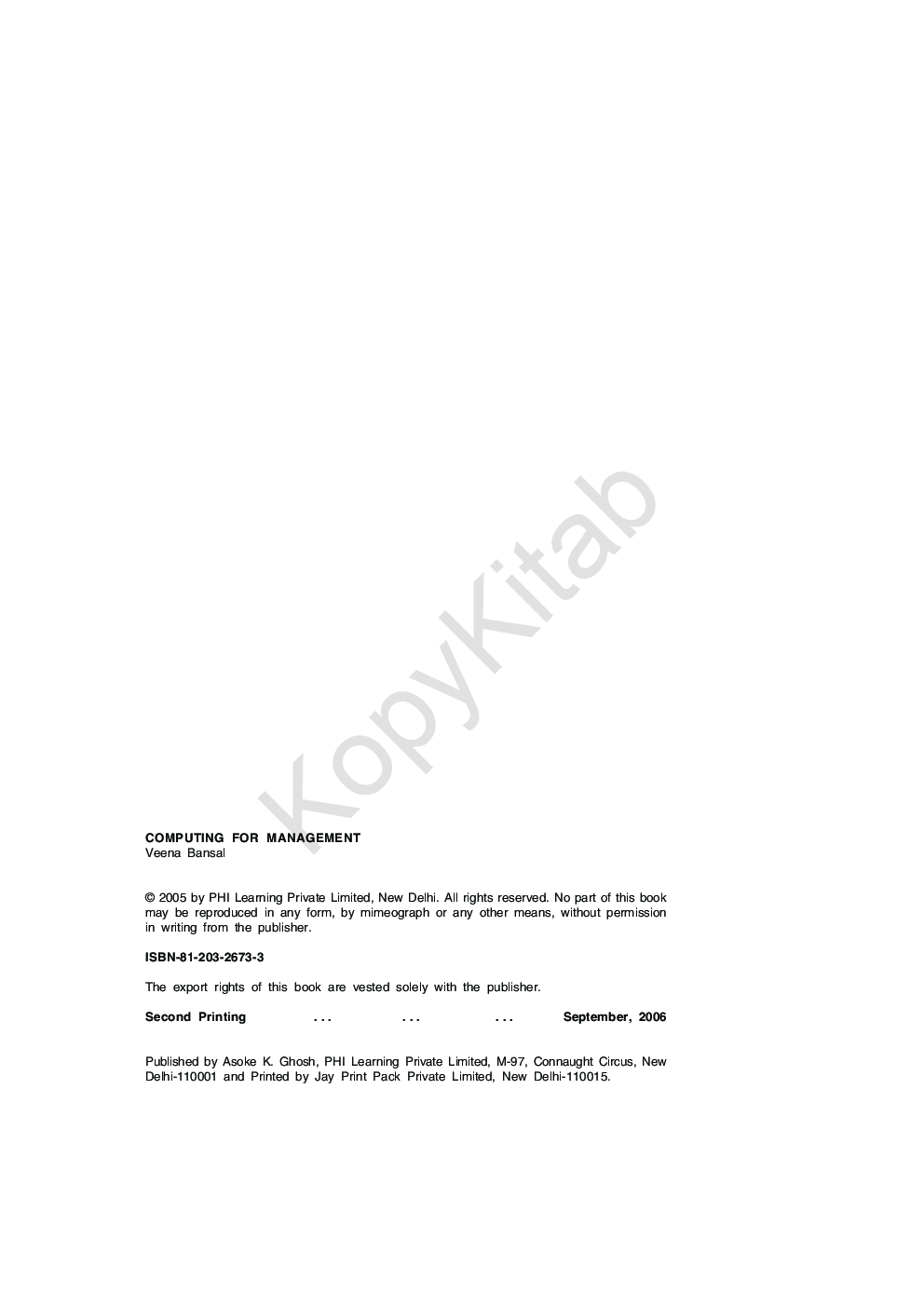 Computing For Management - Page 3