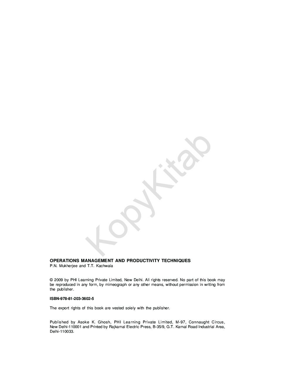 Operations Management And Productivity Techniques - Page 4