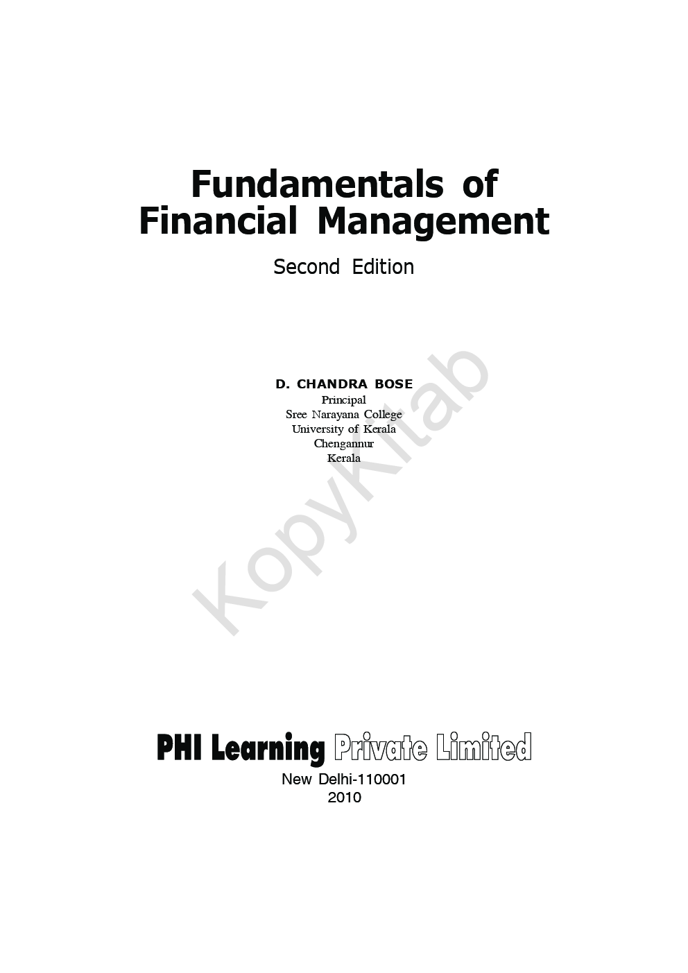 Fundamentals Of Financial Management - Page 2