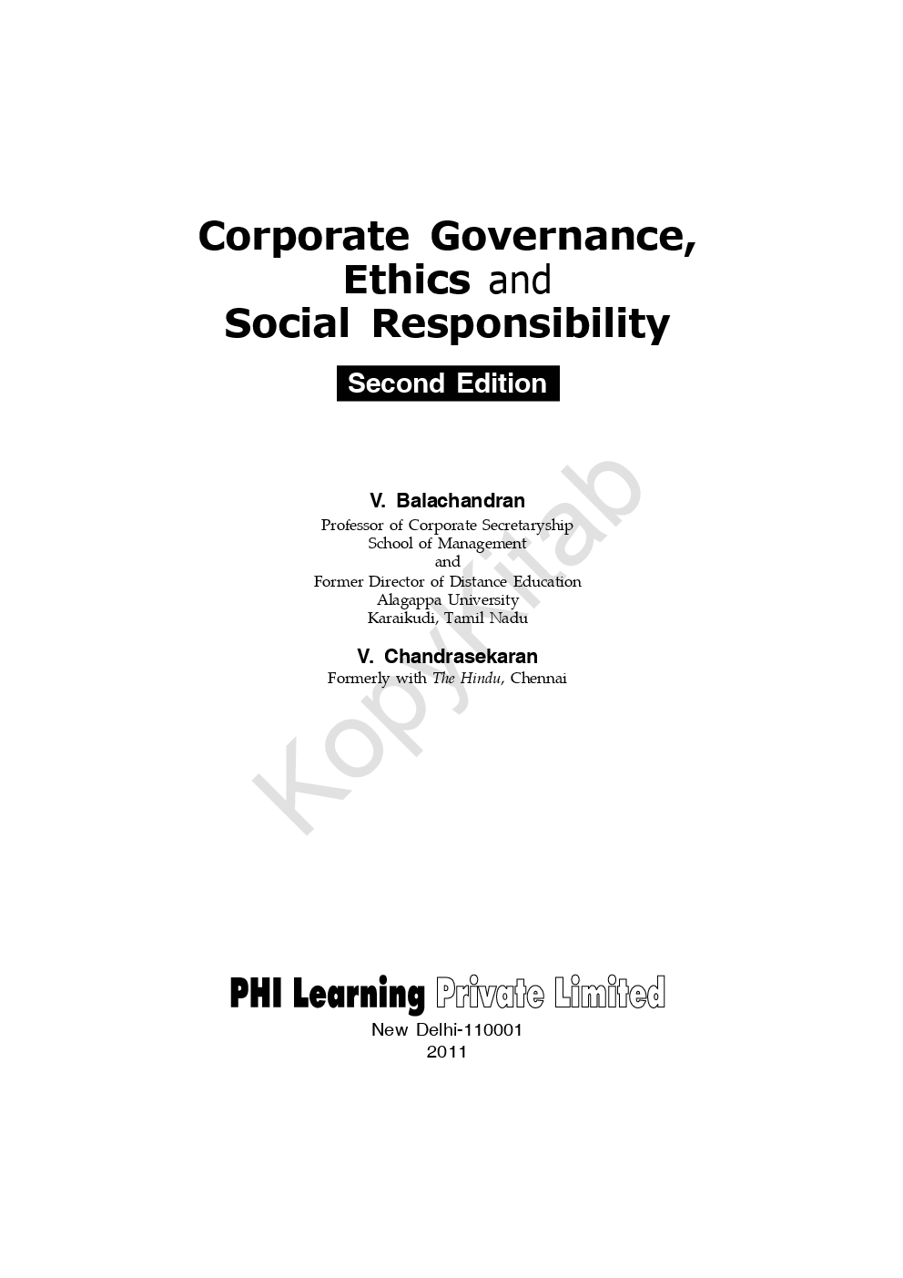 Corporate Governance, Ethics And Social Responsibility - Page 4