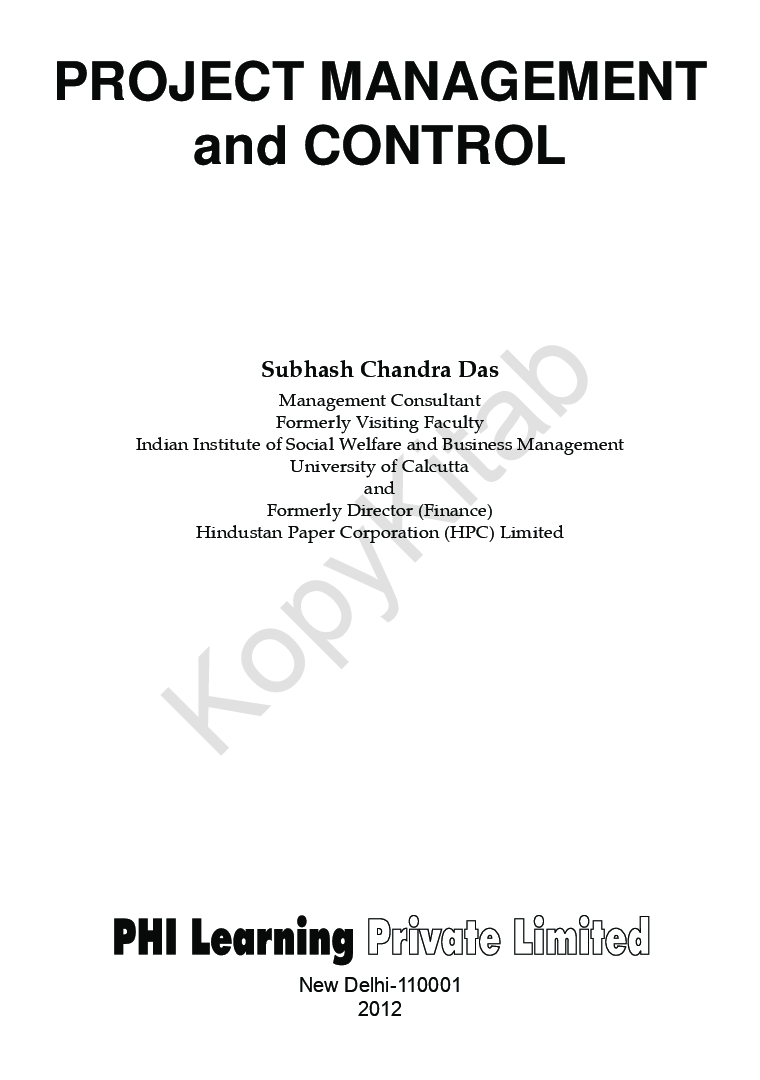 Project Management And Control - Page 2