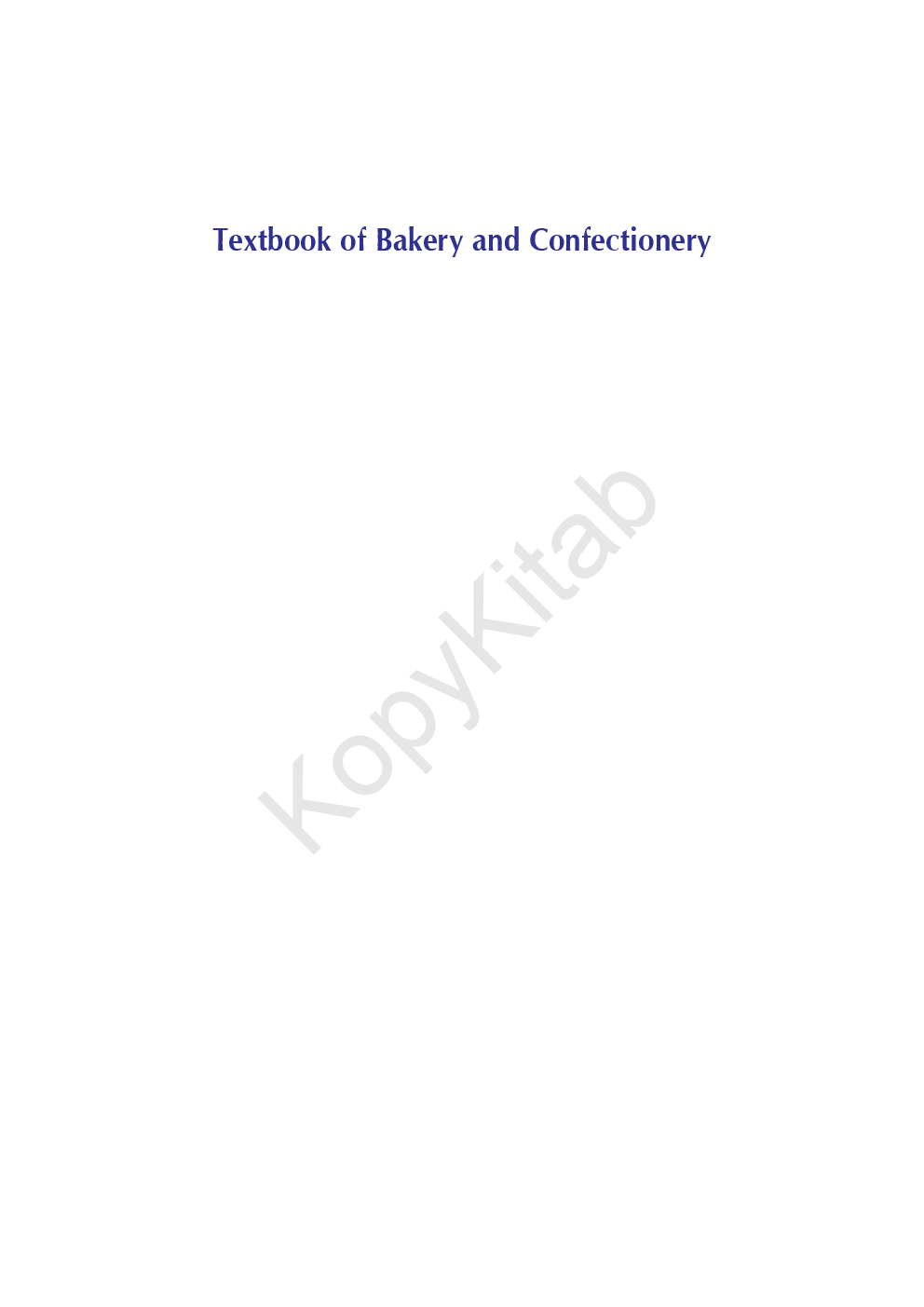 Textbook Of Bakery And Confectionery - Page 2