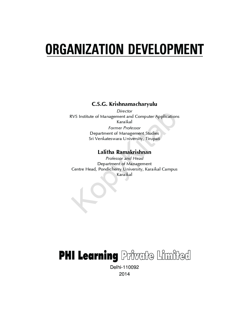 Organization Development - Page 2