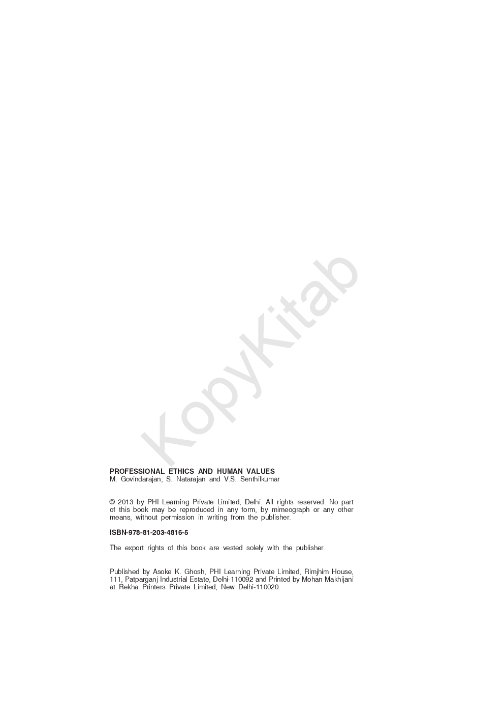 Professional Ethics And Human Values - Page 3