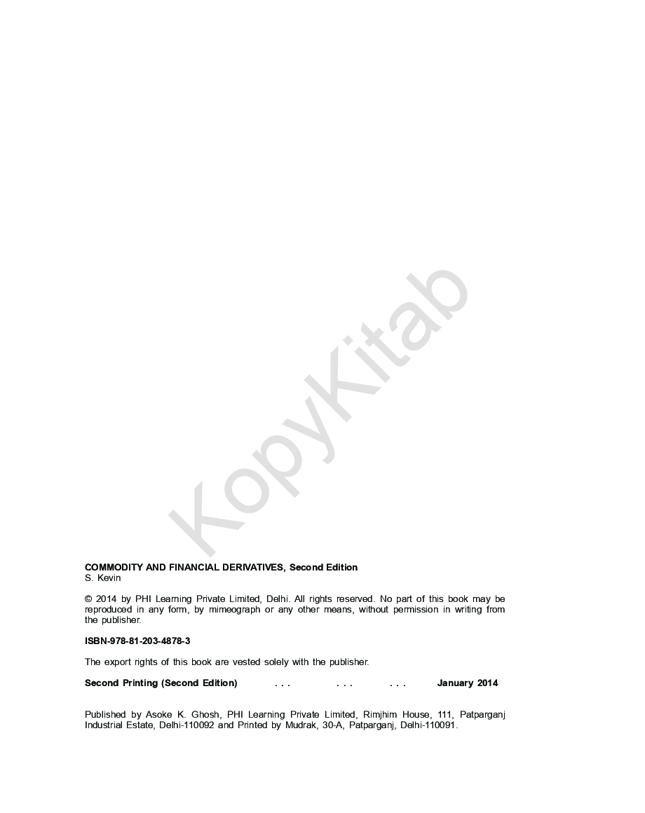 Commodity And Financial Derivatives - Page 3