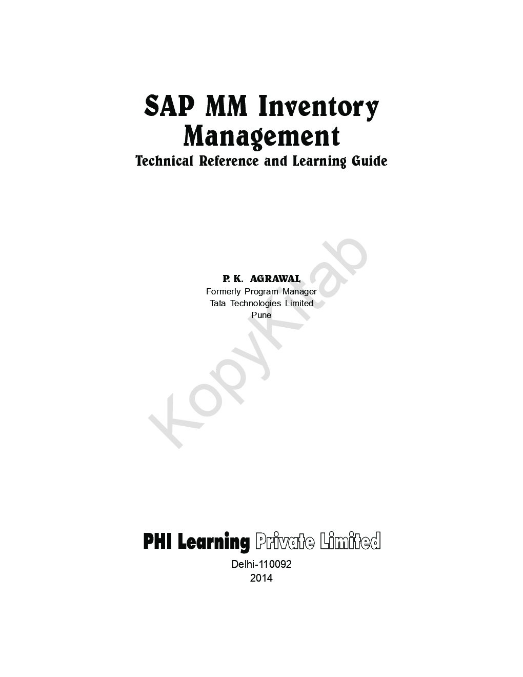 SAP MM Inventory Management: Technical Reference And Learning Guide - Page 2