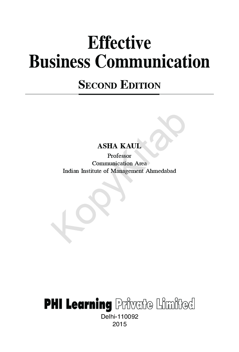 Effective Business Communication - Page 2