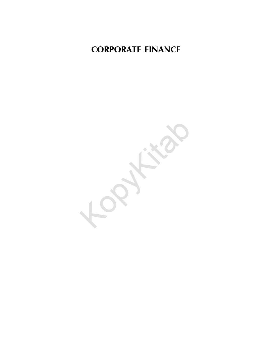 Corporate Finance - Page 2