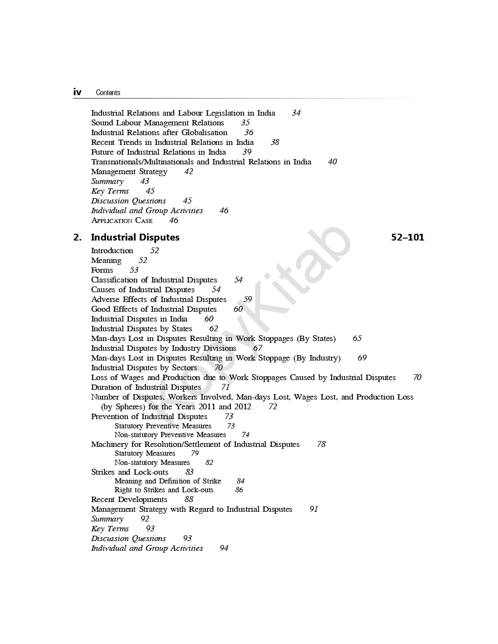 Industrial Relations And Labour Legislation - Page 5