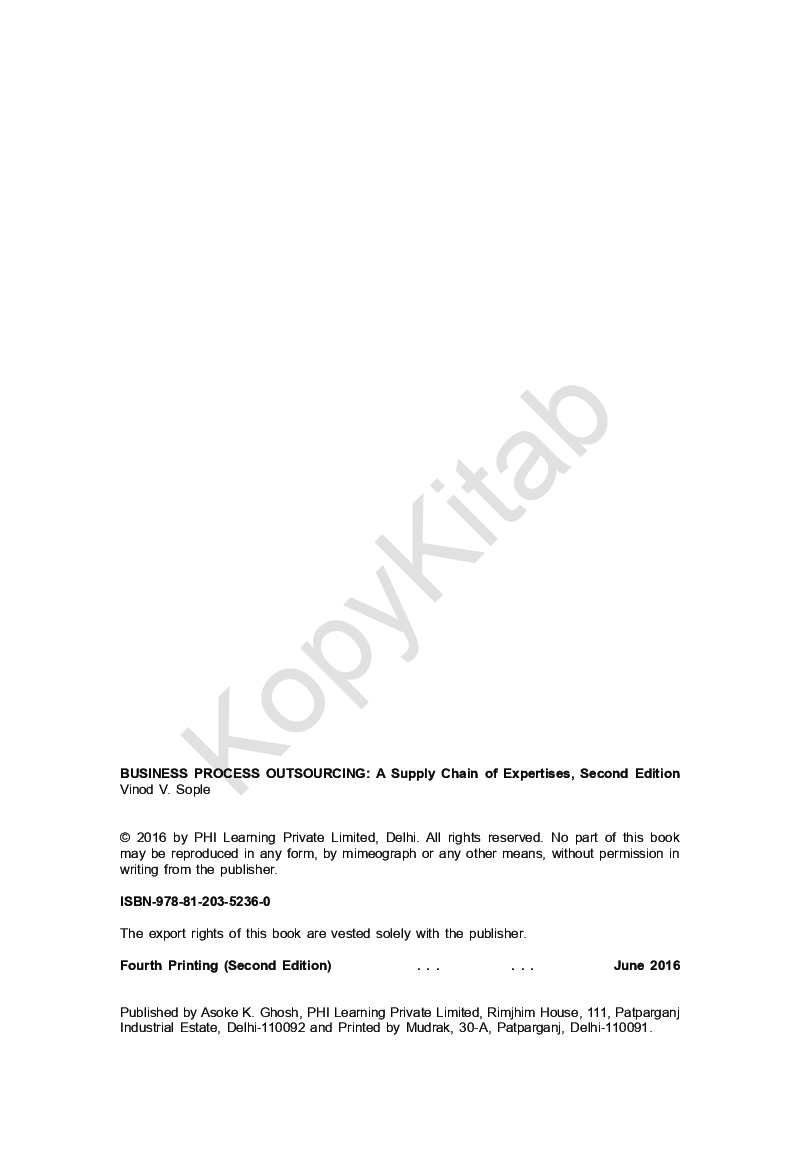 Business Process Outsourcing: A Supply Chain Of Expertises - Page 3