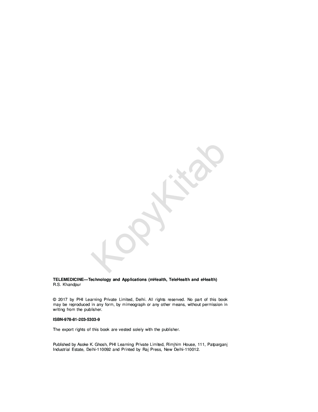 Telemedicine - Technology And Applications (mhealth, Telehealth And ehealth) - Page 3