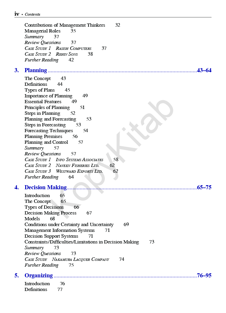 Management: Text And Cases - Page 5