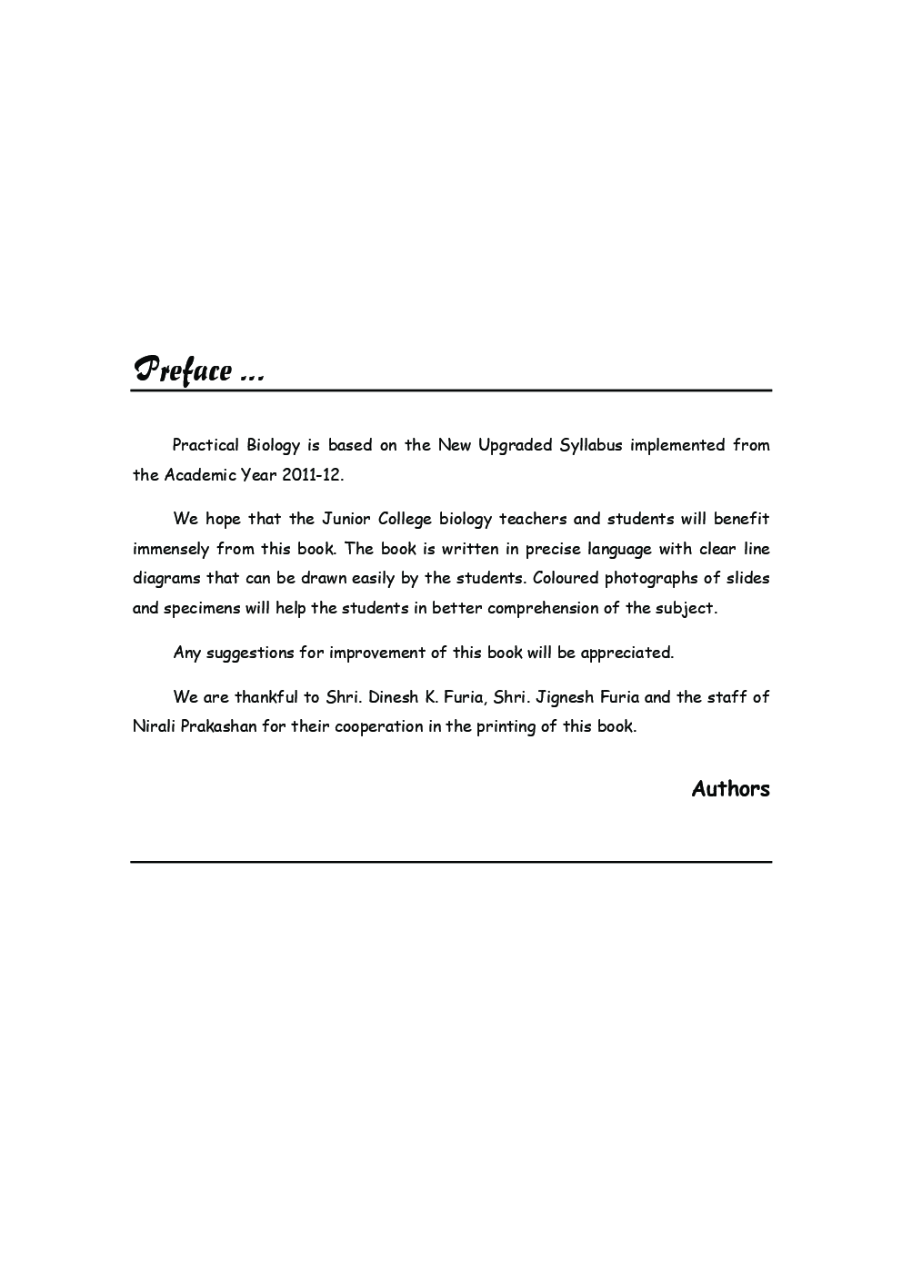 Practical Biology For Class XI - Page 4