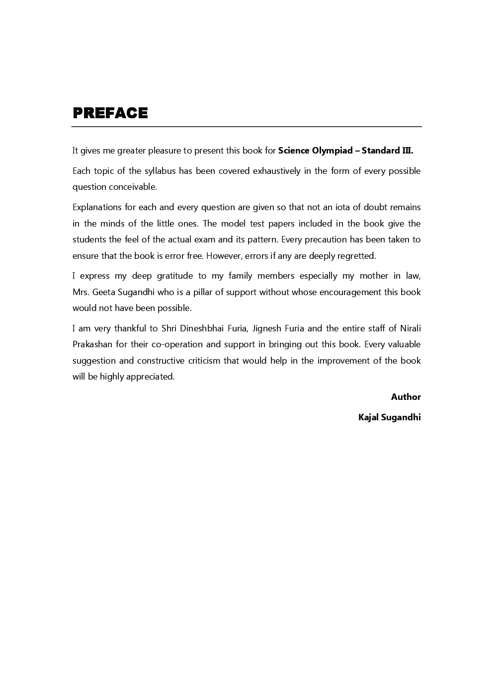 Olympiad Trainer For Science For Class - III - Page 4