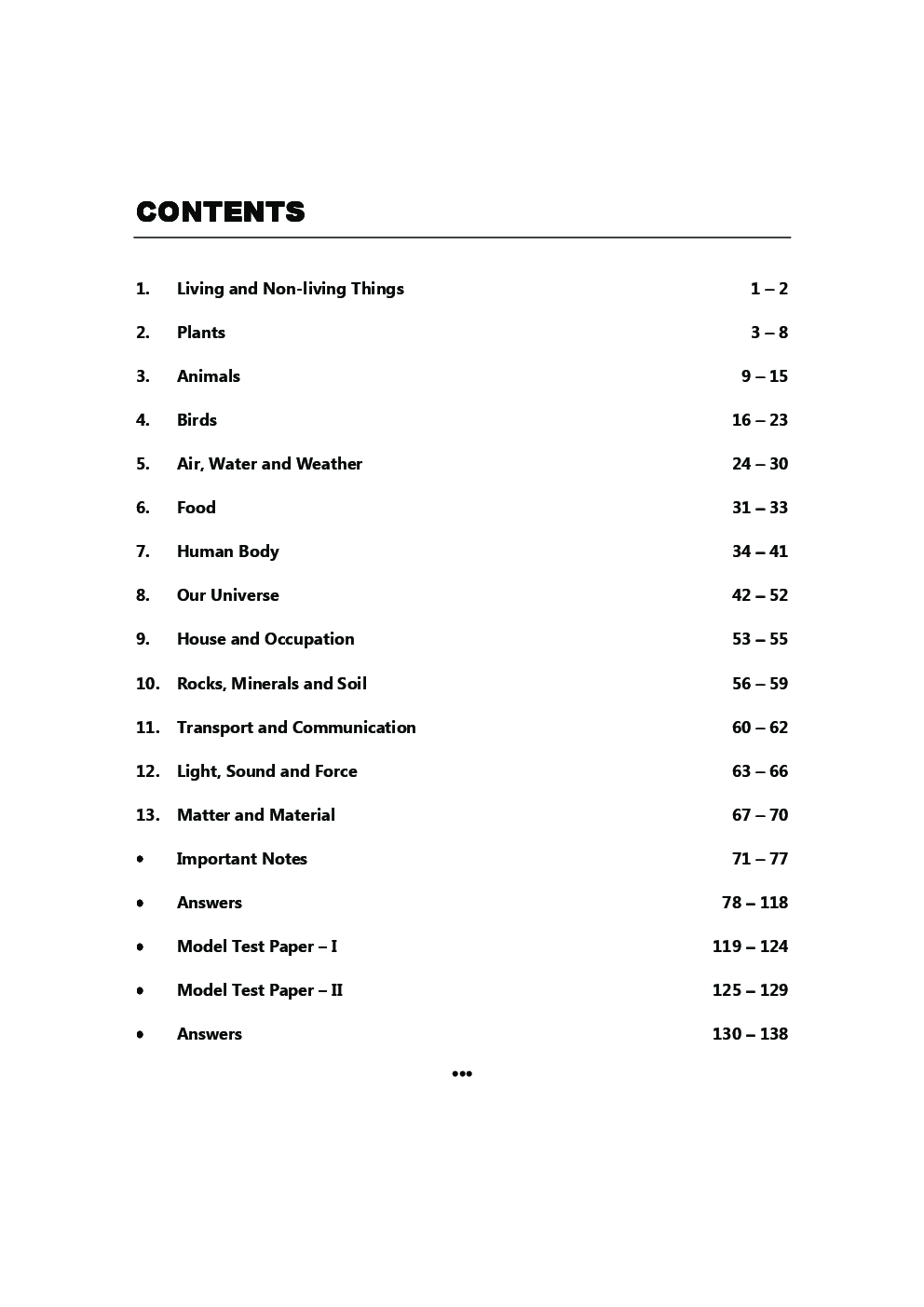 Olympiad Trainer For Science For Class - III - Page 5