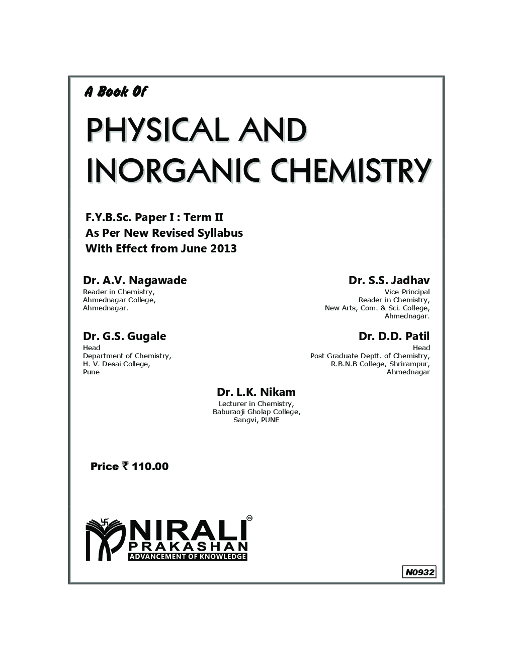 Physical And Inorganic Chemistry - Page 2