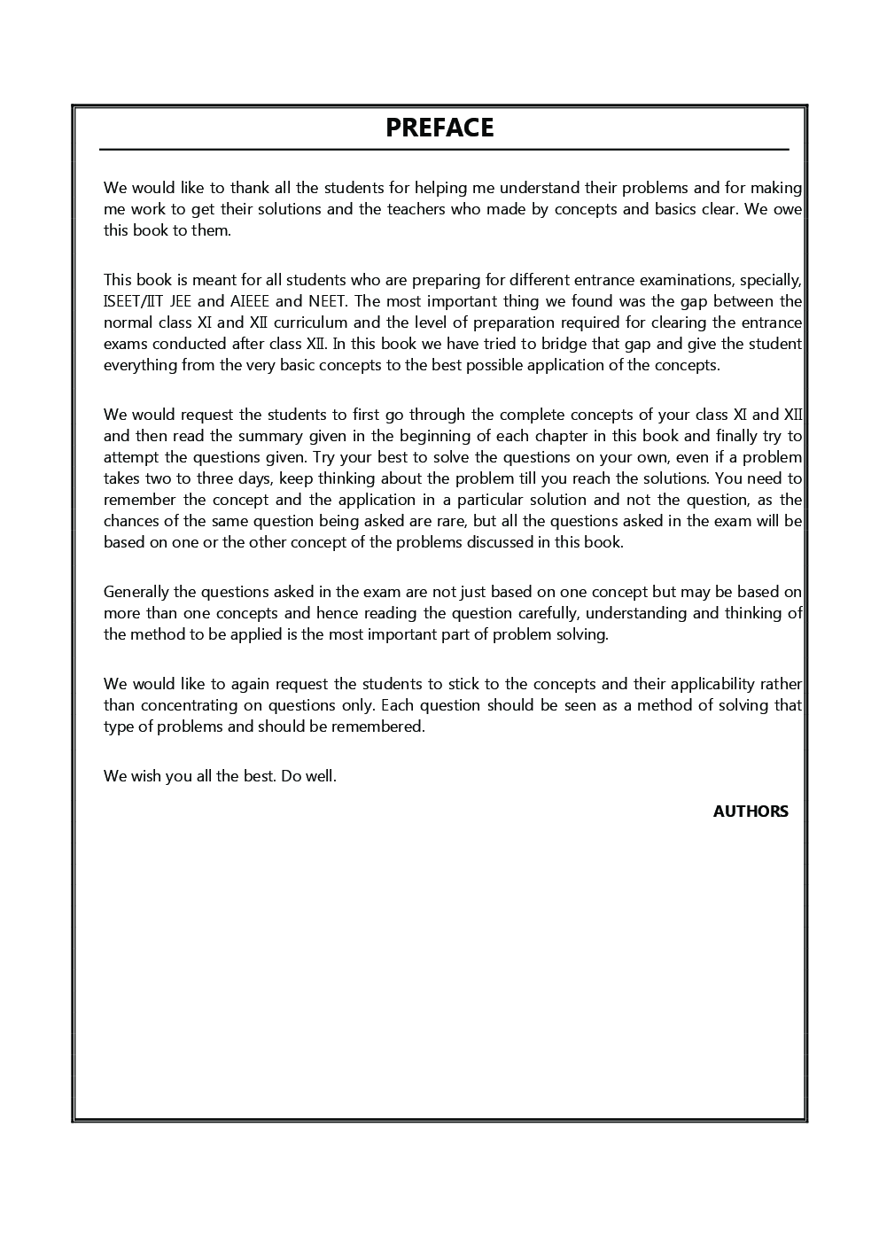 Foundation Book Of Physics Volume - I For Class XI - Page 4