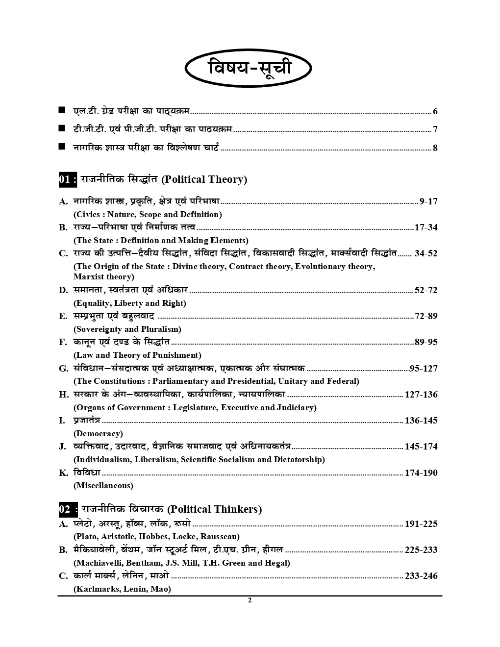 TGT /PGT /GIC /KVS /LT / GDC/ KVS/ RPSC /DSSSB /NVS /JSSC नागरिक शास्त्र Chapterwise Solved Papers (2019) - Page 3