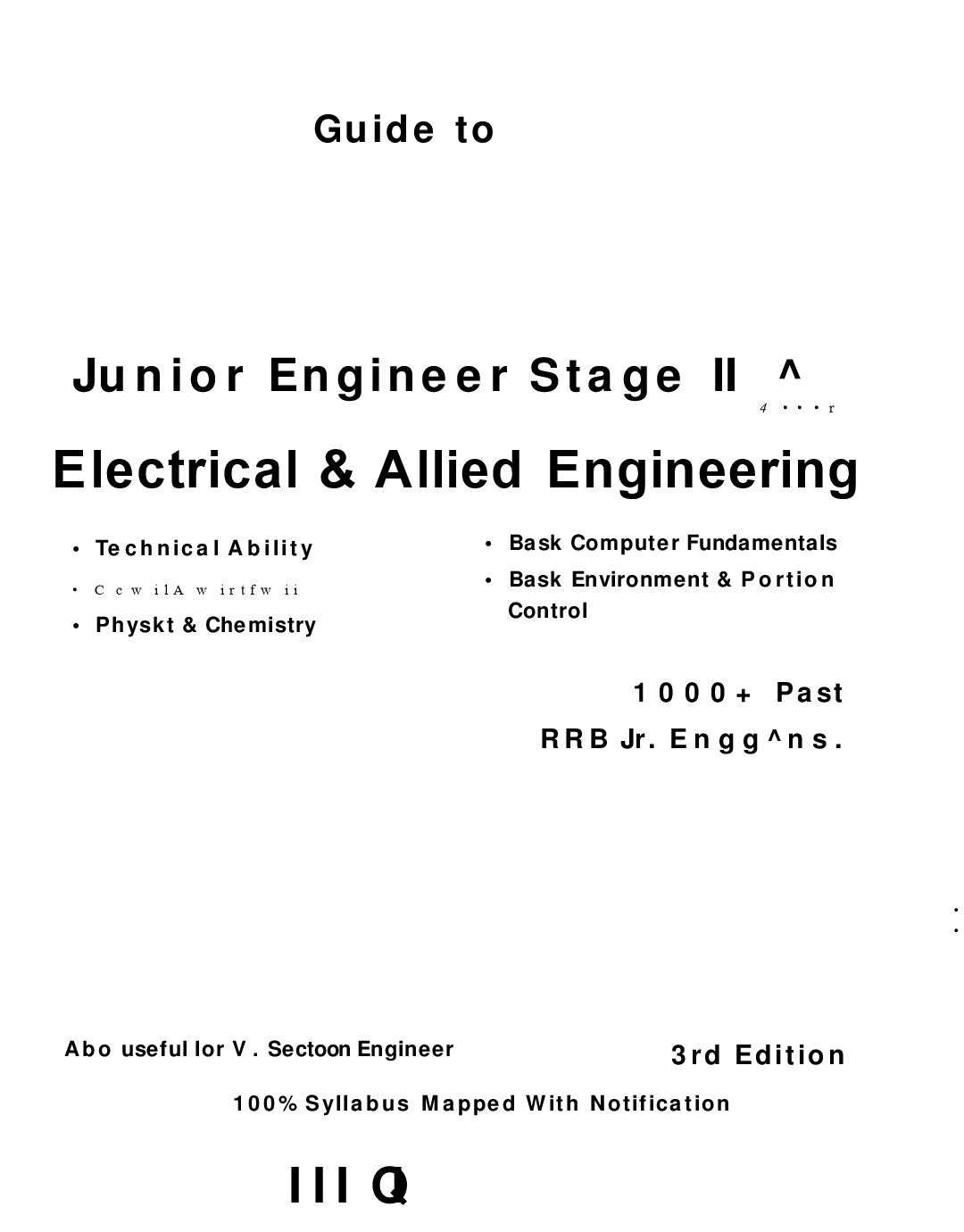 RRB Junior Engineer Electrical & Allied Engineering Stage II - Page 1