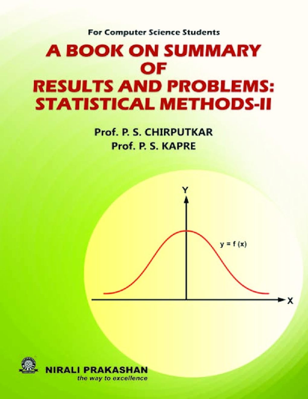 A Book Of Summary Of Results And Problems: Statistical Methods II - Page 1
