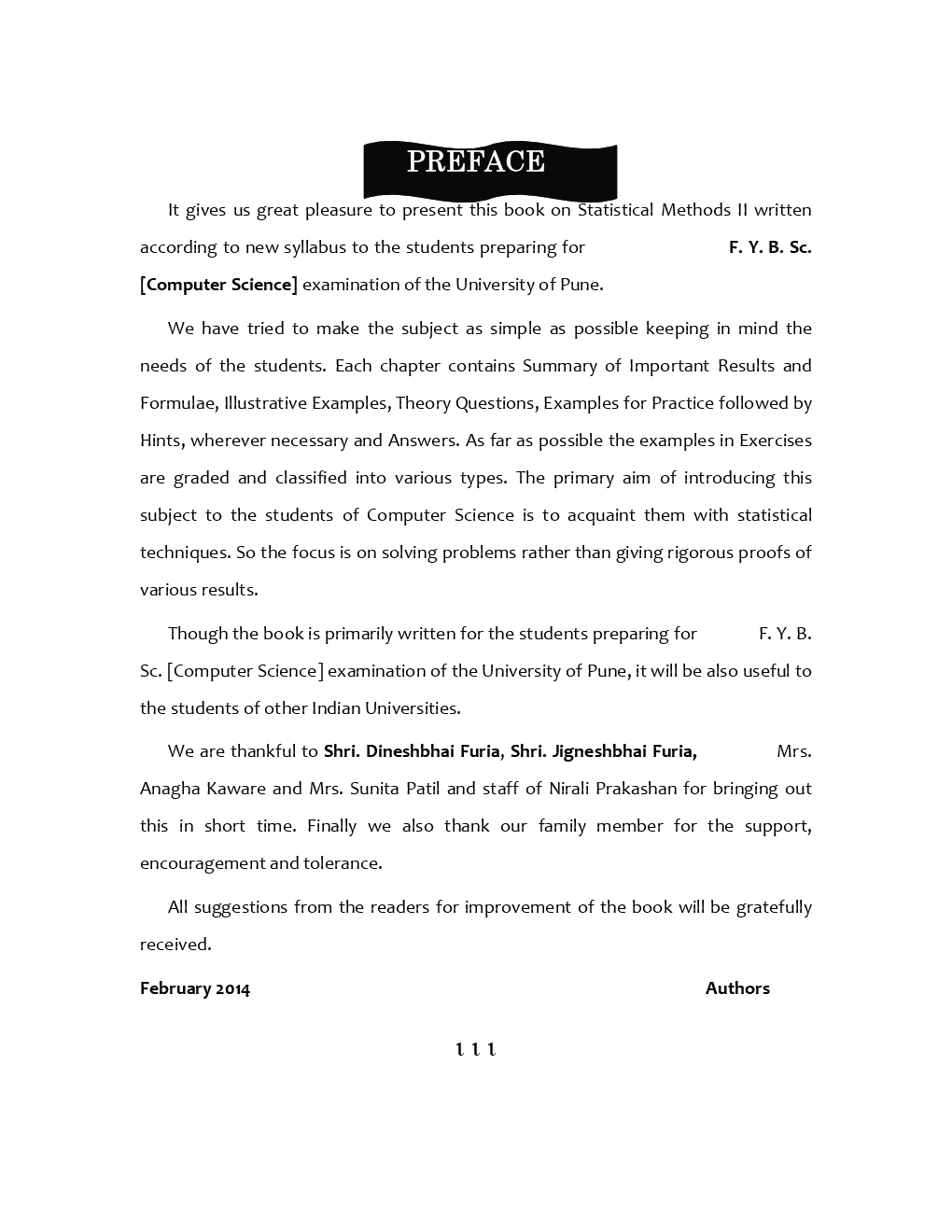 A Book Of Summary Of Results And Problems: Statistical Methods II - Page 4