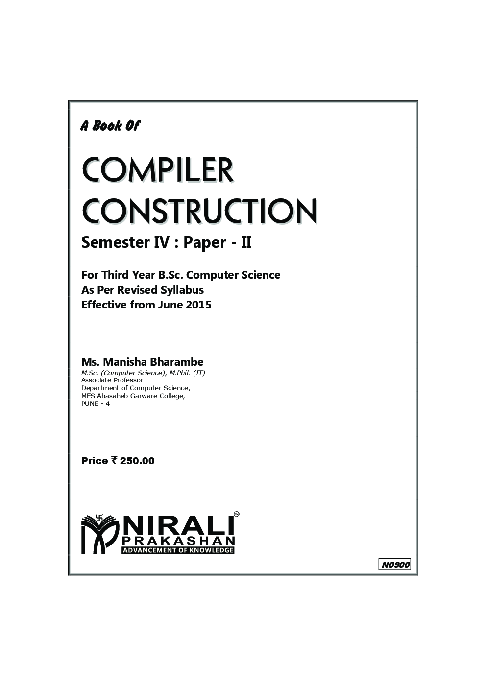 Compiler Construction - Page 2