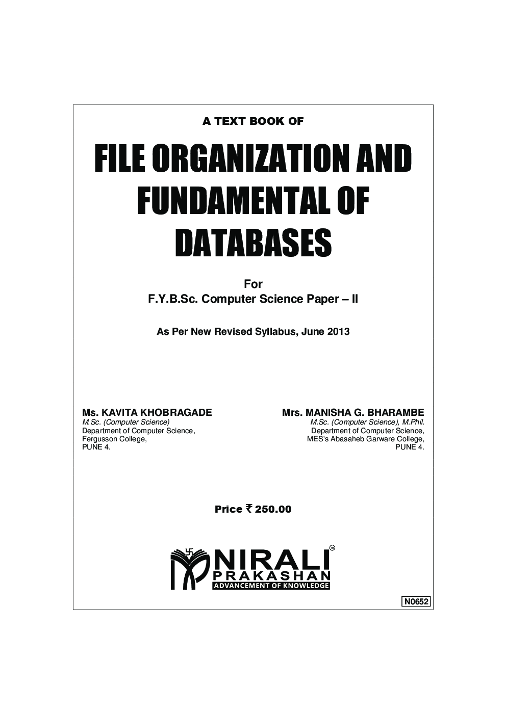 File Organization And Fundamental Of Databases - Page 2