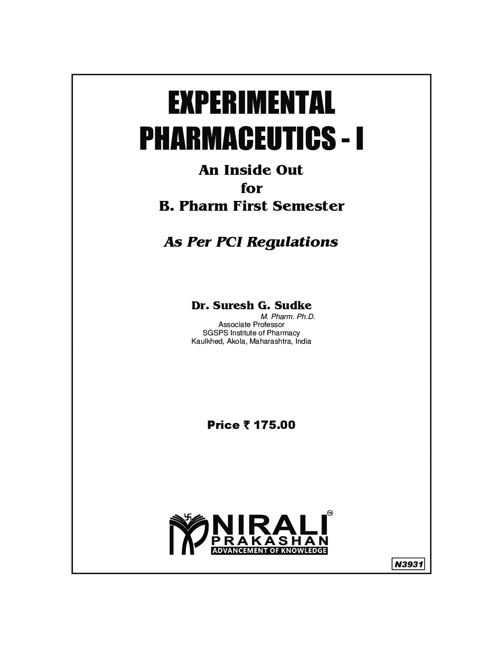 Experimental Pharmaceutics - I - Page 2