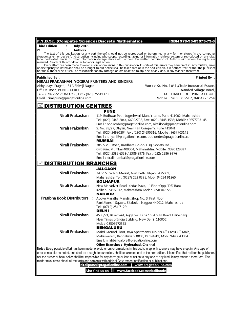 Discrete Mathematics - Page 3