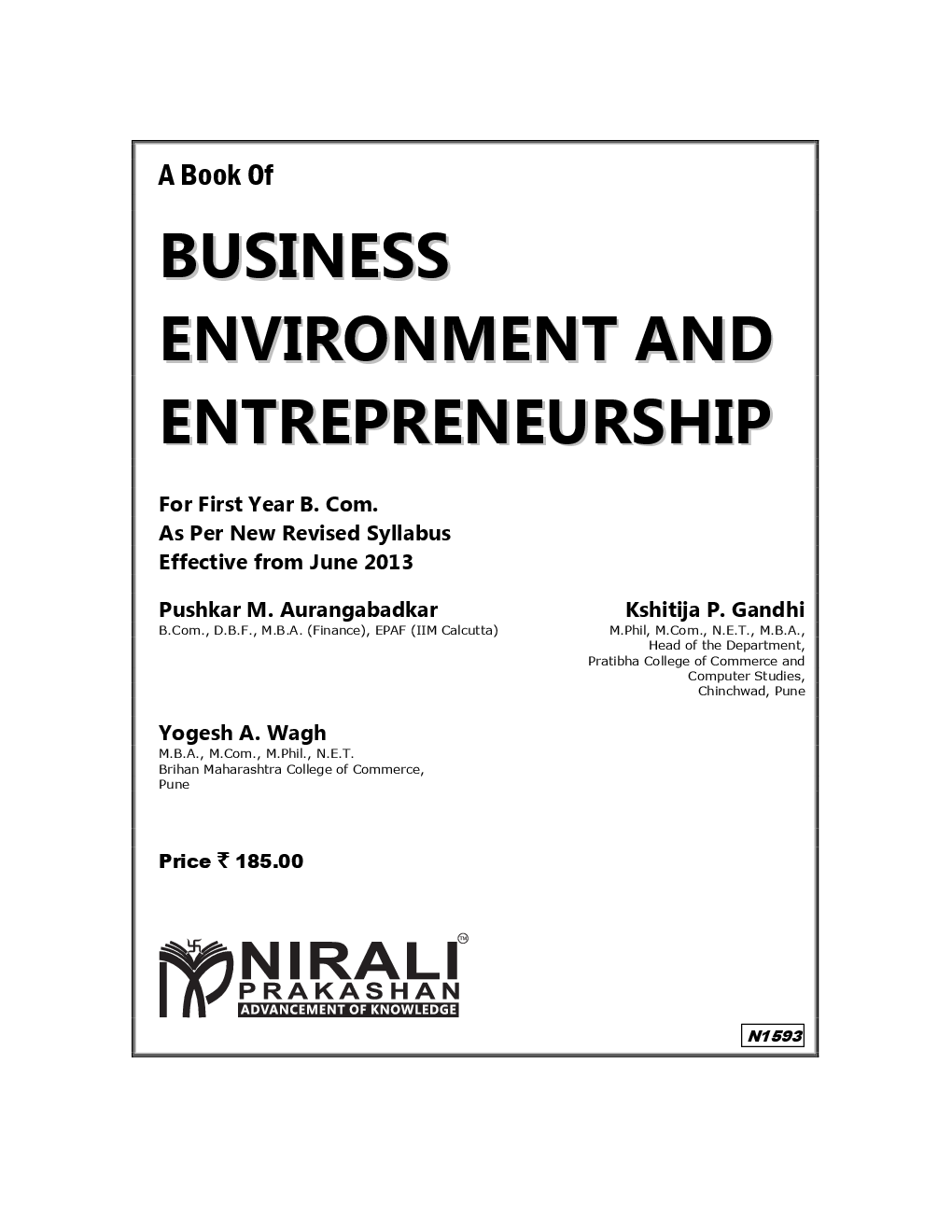 Business Environment And Entrepreneurship - Page 2