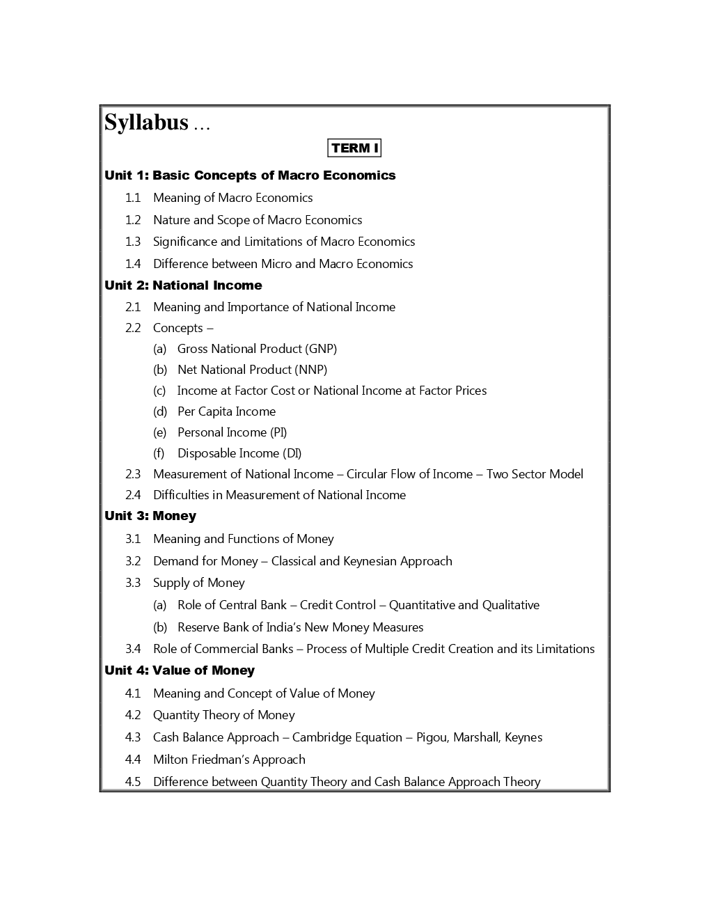 Business Economics (Macro) - Page 5