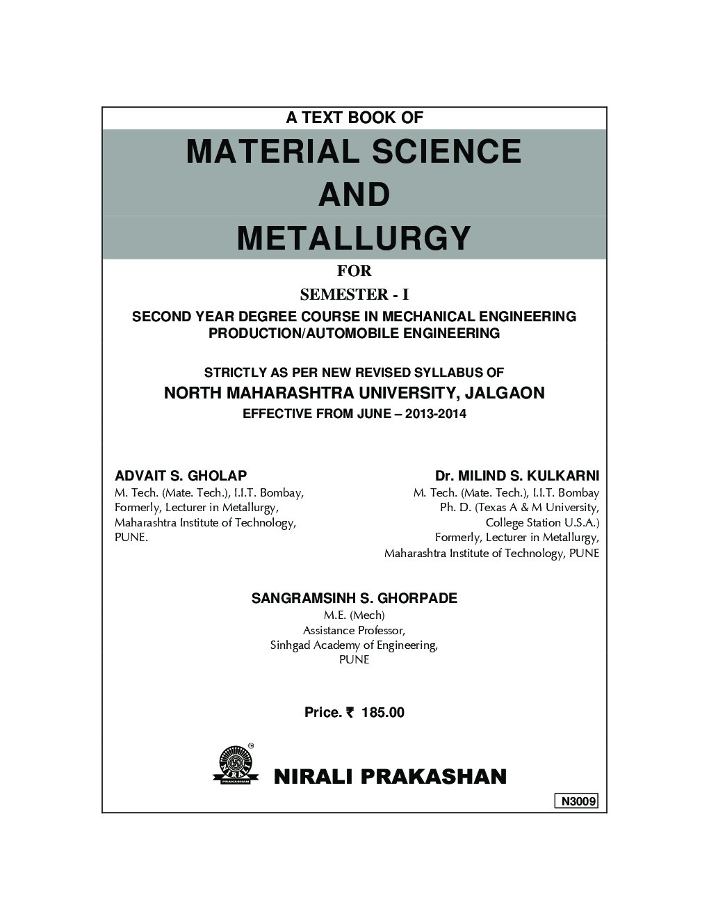 Material Science And Metallurgy - Page 2