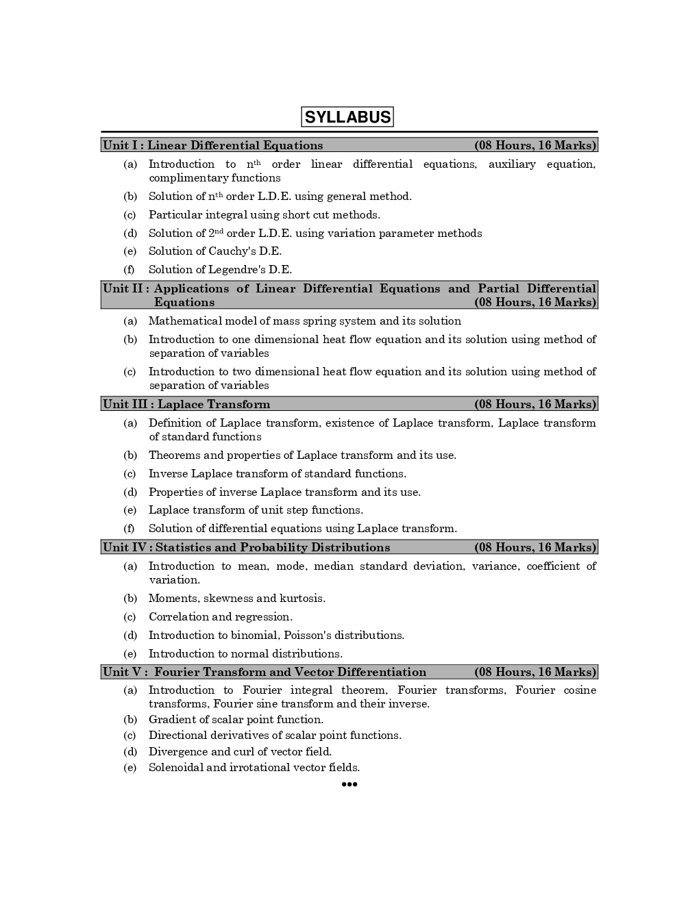 Engineering Mathematics - III - Page 5