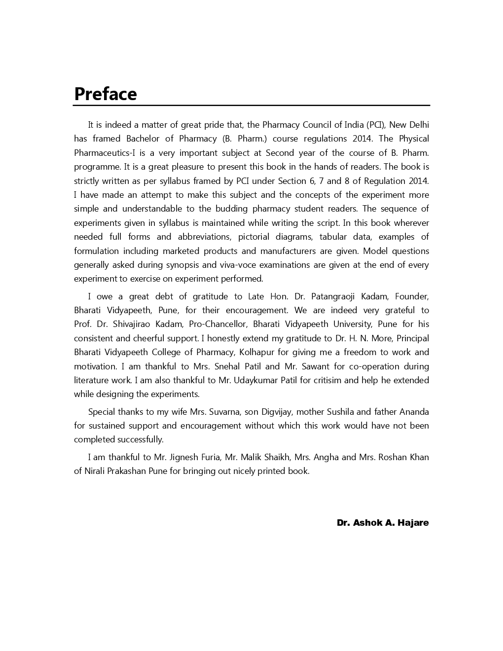 Physical Pharmaceutics - I (Practical Book) - Page 4