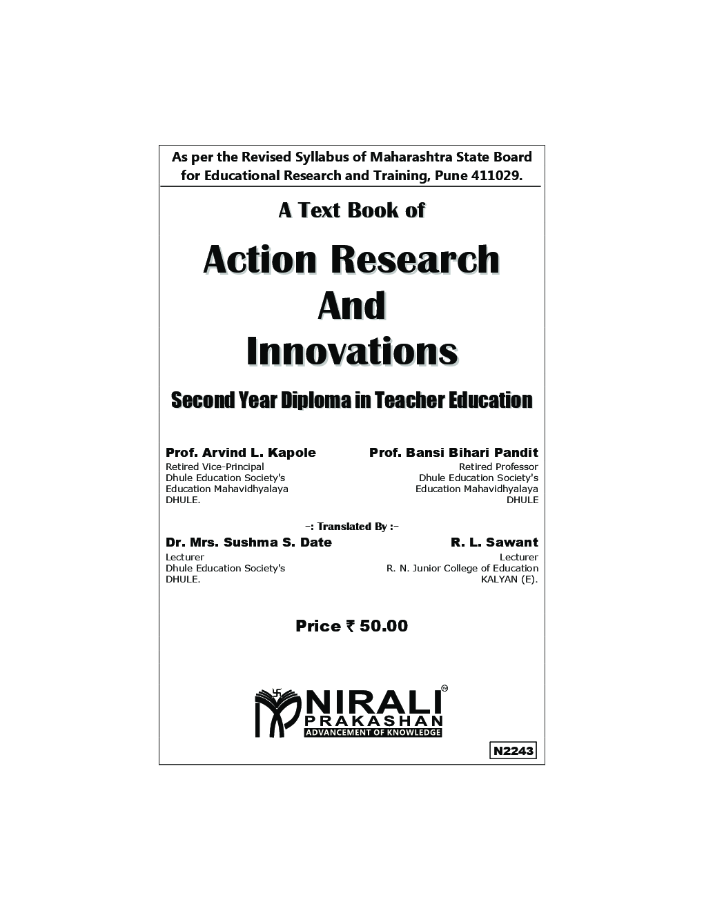 Action Research And Innovations - Page 2
