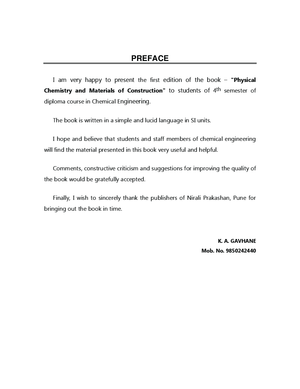 Physical Chemistry And Materials Of Construction - Page 4