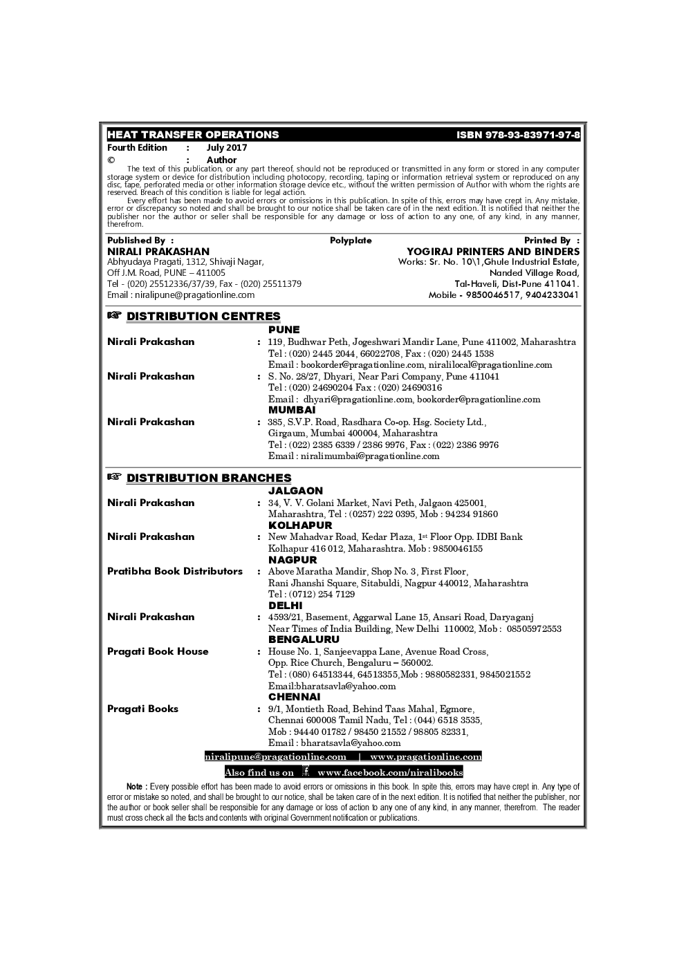 Heat Transfer Operations - Page 3